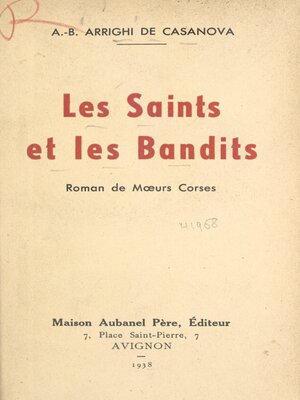 cover image of Les saints et les bandits
